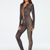 Lois Catsuit in Leopard Left Center