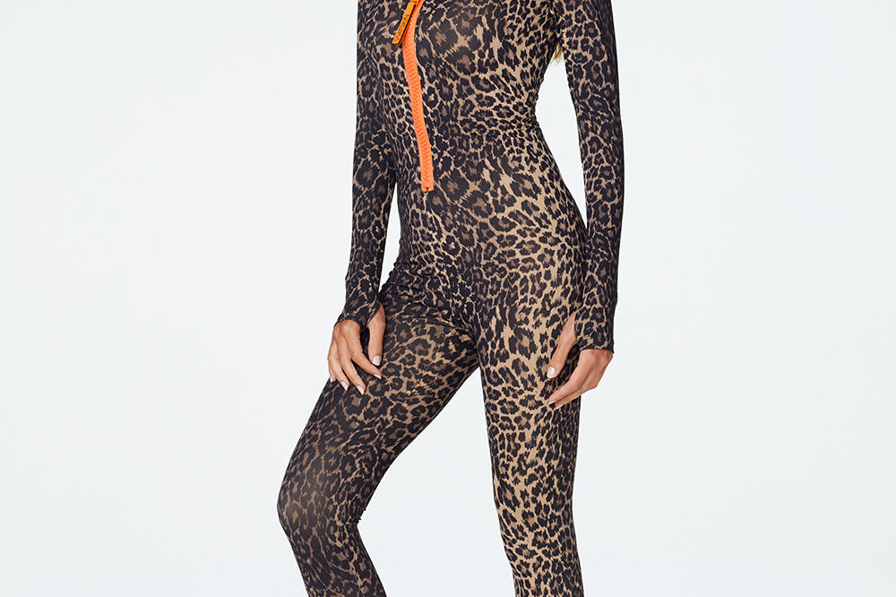 Lois Catsuit in Leopard Left Center