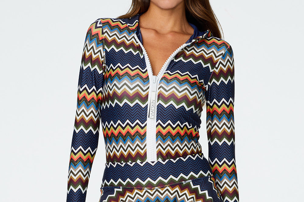 Lola Bodysuit in Zig Zag