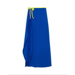 Diagram of the Watskin Olivia Wrap Suit in Azul Blue