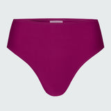 Swim bikini bottom in dark berry.