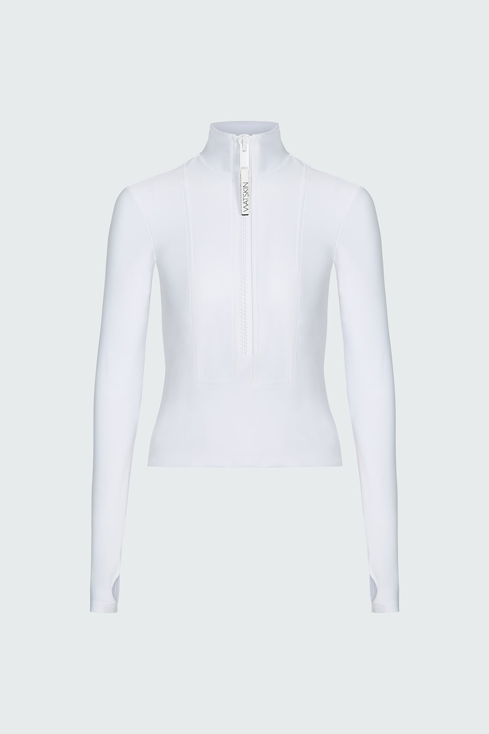 アイドル Naptime SWEATPARKA-White Men's adidas White Miami Hurricanes Stadium Knit Quarter-Zip