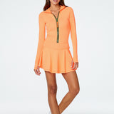 Isabel Tennis Skirt in Orange