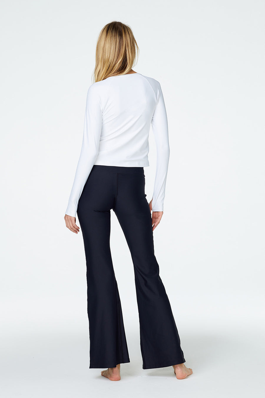 Juliette Palazzo Pant in Black Back