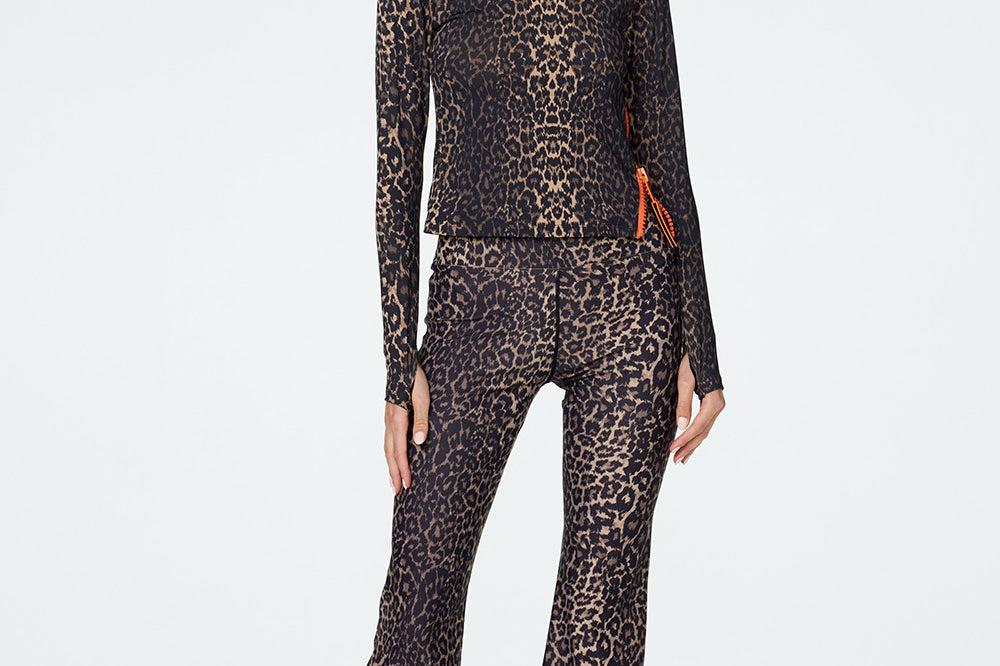 Juliette Palazzo Pant in Leopard