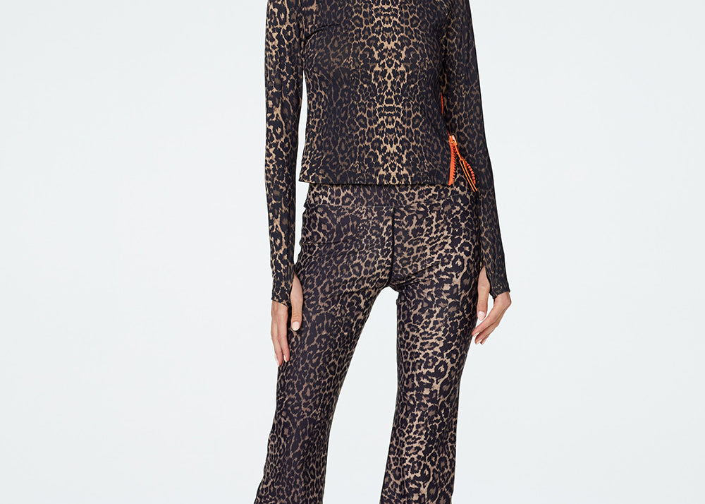 Juliette Palazzo Pant in Leopard