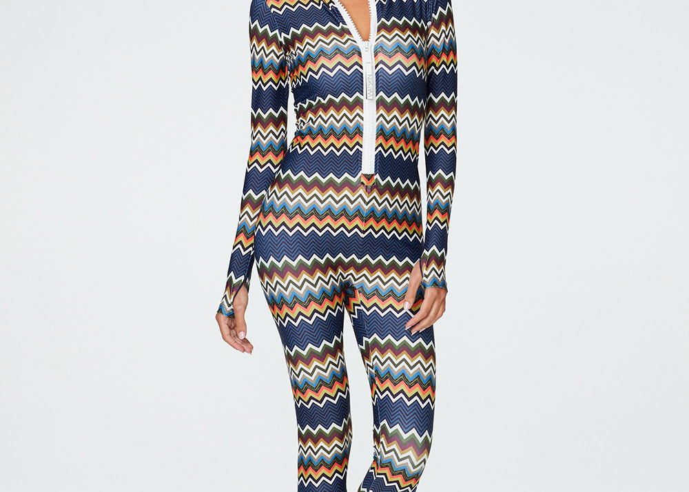 Lois Catsuit in Zig Zag