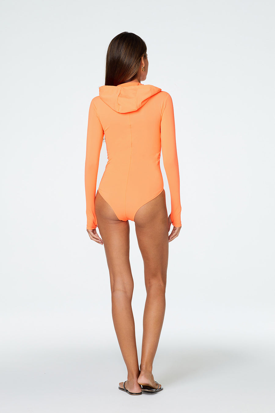 Lola Bodysuit in Orange Back