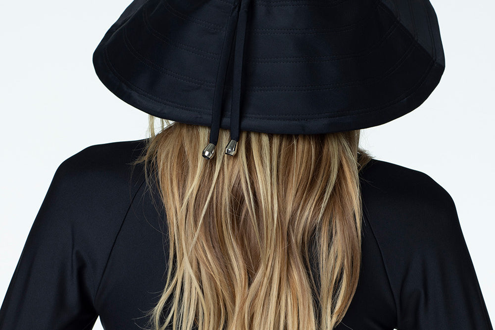 Sienna Hat in Black Back