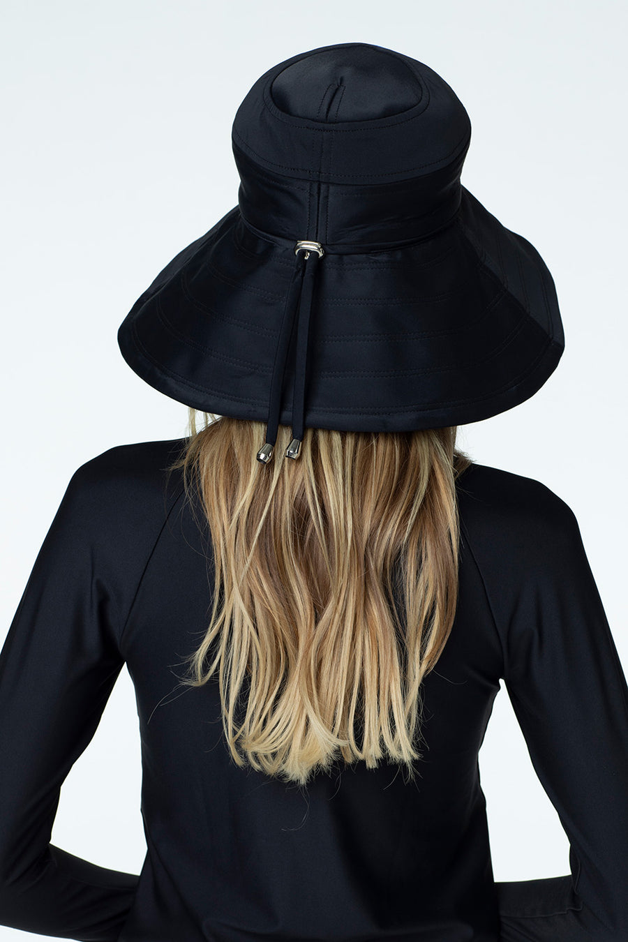 Sienna Hat in Black Back