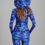 Watskin Lois Catsuit in Tie Dye Back Side