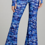 Juliette Palazzo Pant in Tie Dye Closeup