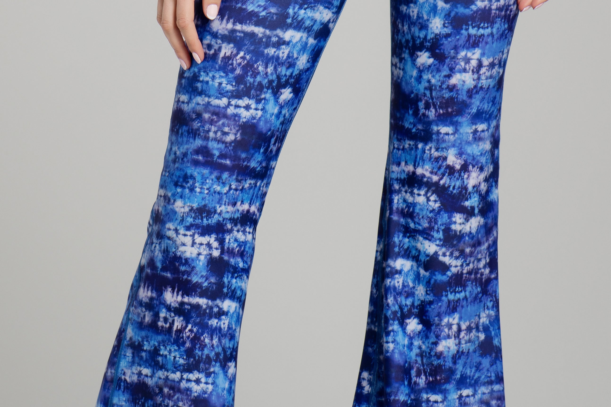 Juliette Palazzo Pant in Tie Dye Closeup